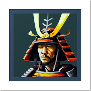 Portrait of a Samurai Posters and Art